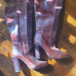 NVY COLLECTION Nemesis Leather Tall boots